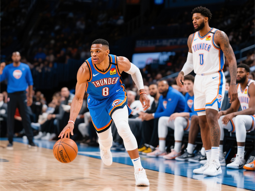 雷霆狂胜活塞64胜收官 屡次双位数碾压