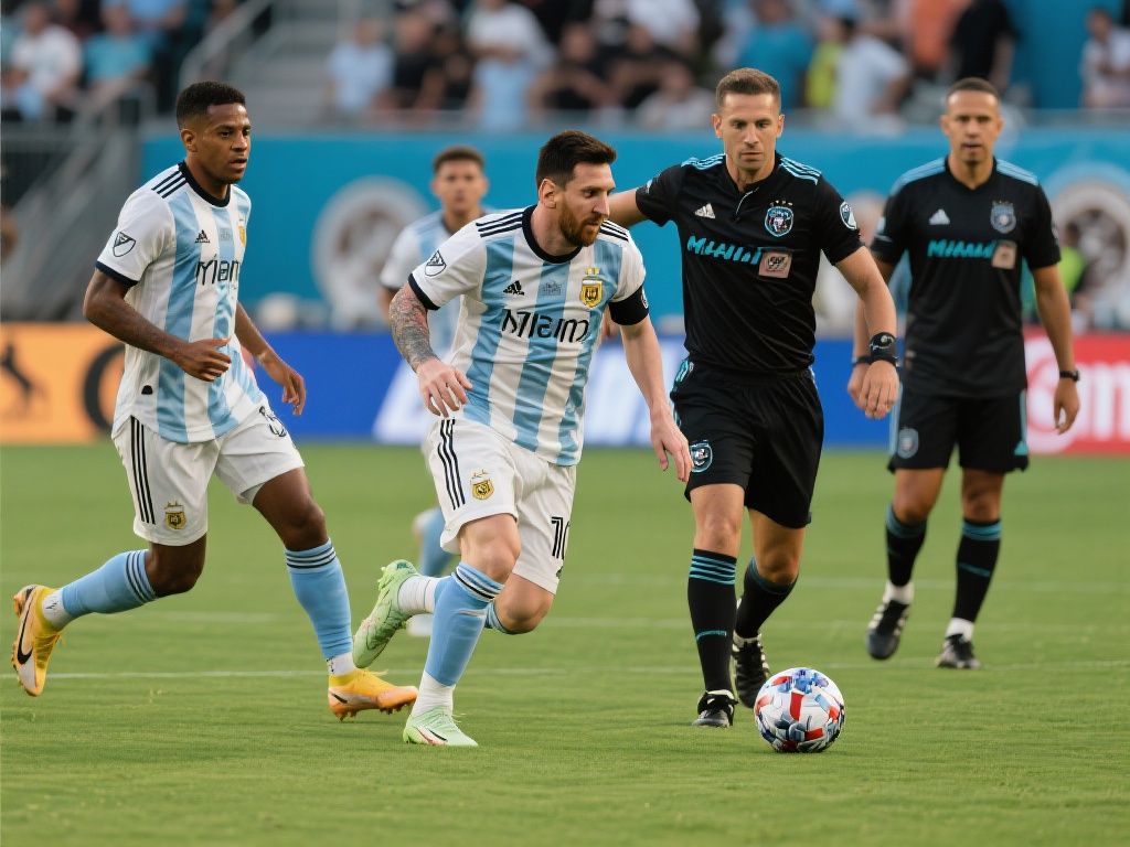 美职联迈阿密4-1横扫休斯顿 苏牙爆发梅西轮休