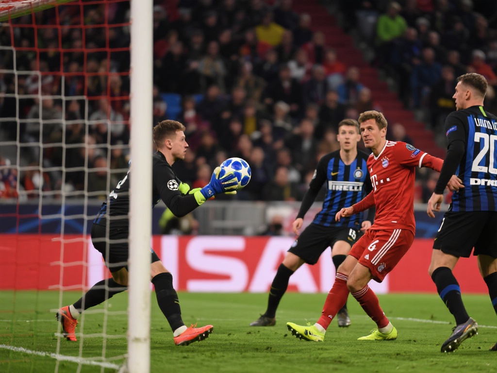 国米2-1绝杀拜仁！劳塔罗关键破门，下场打平锁定欧冠4强